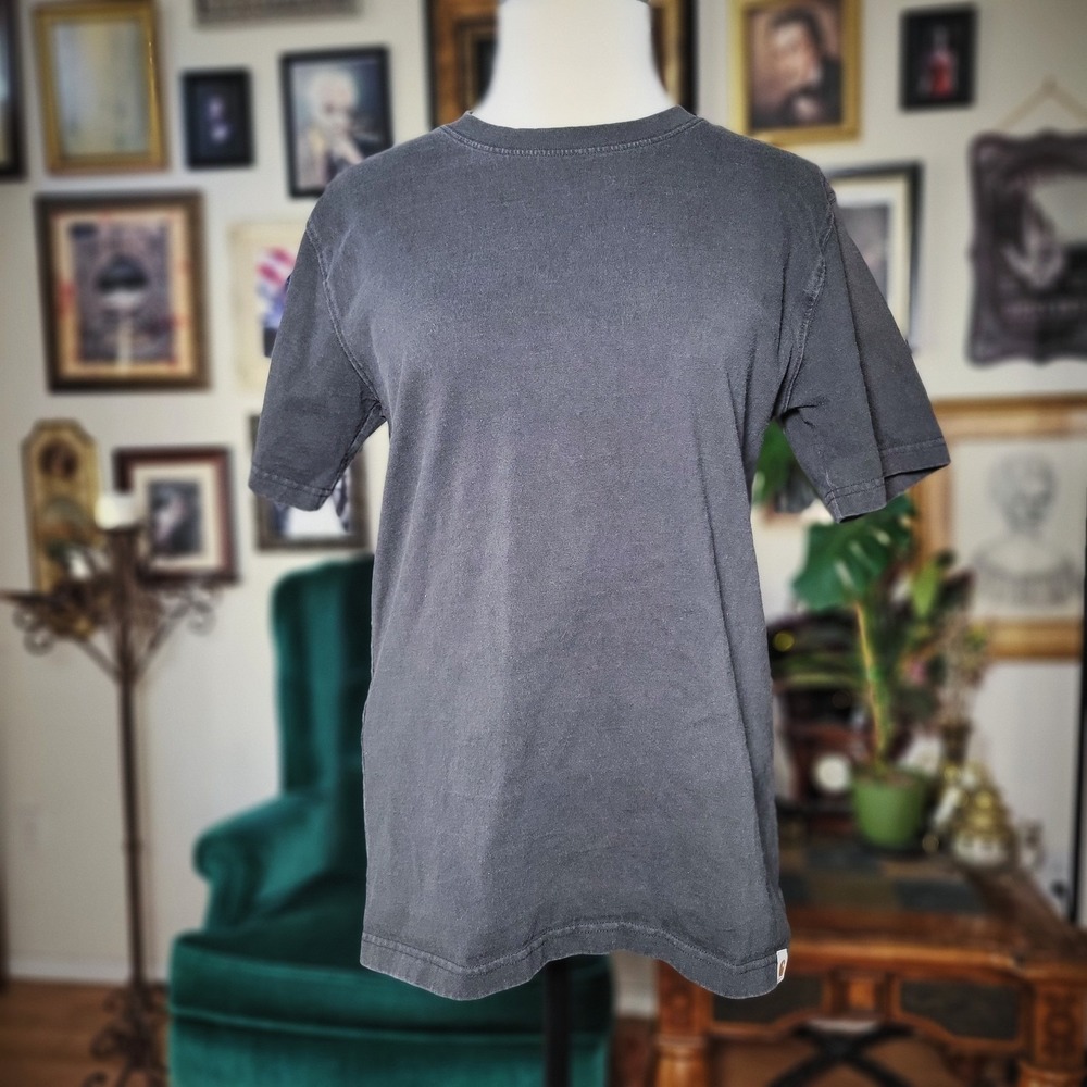 Carhartt T-Shirt Mens Small Black Relaxed Fit Short Sleeve Cotton Workwear Tee